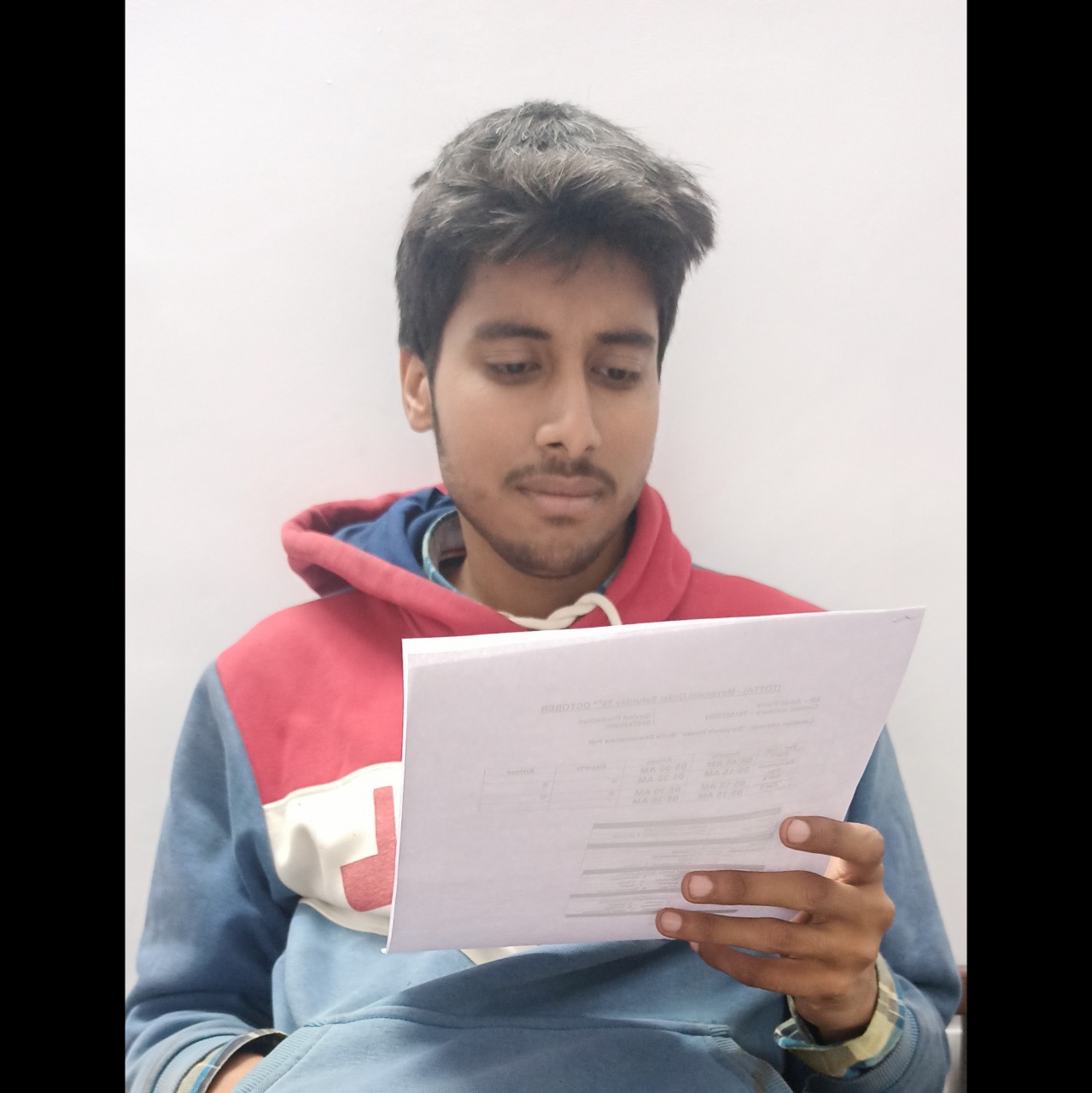 “From the sets of TOTTA.”